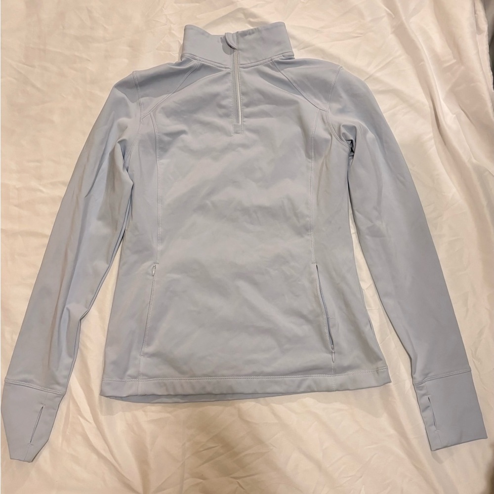 Light blue Quarter zip